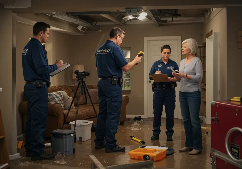 Water Damage Assessment and Insurance Documentation process in South Eliot, ME